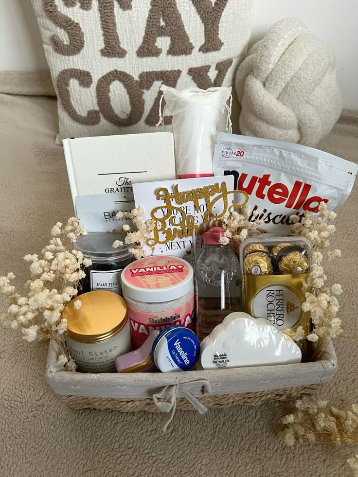 self care basket ideas